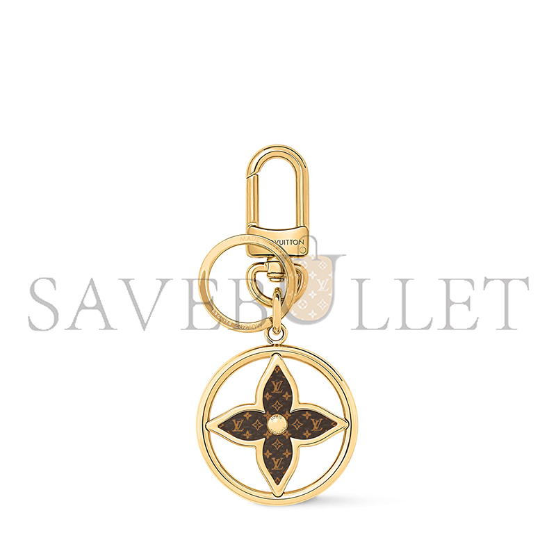 LOUIS VUITTON PUZZLE FLOWER MONOGRAM KEYRING M01207